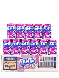 Nước Ngọt Fanta Nho Nhật Bản 160ML Thùng 30 Lon