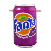Nước ngọt Fanta Nho Thái Lan 330ml