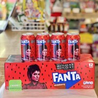 Nước Ngọt Fanta Strawberry (Vị Dâu) Mỹ 355ml (Thùng)