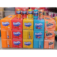 NƯỚC NGỌT FANTA THÙNG 12 LON - HÀNG MỸ ( Có lẻ lon hoặc mix nhiều vị ) m