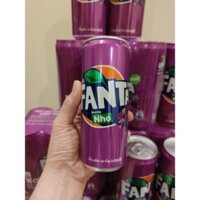 Nước ngọt FANTA Vị Nho mới bùng nổ sảng khoái thùng 24 lon