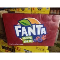 Nước ngọt Fanta Xá xị 24 lon x 330ml