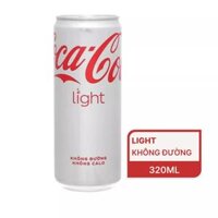 Nước ngọt Light CocaCola 320ml (1 lon)