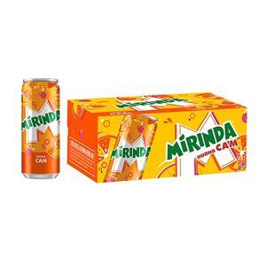 Nước ngọt Mirinda hương cam 330ml - Thùng 24 lon