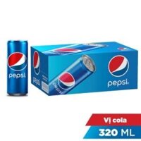 Nước ngọt Pepsi Cola thùng 24 lon Tình trạng: Còn hàng Thương hiệu: pepsi