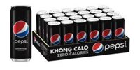 Nước ngọt Pepsi không calo thùng 24 lon 320ml