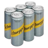 Nước ngọt soda schweppes 320ml*24