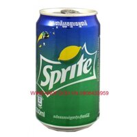 Nước ngọt Sprite chanh Thái Lan 330ml