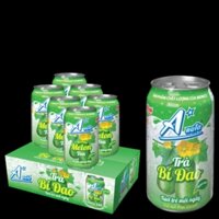 nước ngọt trà bí đao thùng 24 lon là nước giải khác thanh nhiệt làm mát cơ thể đậm đà thơm ngon đúng vị