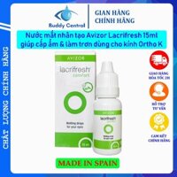 Nước nhỏ mắt lens Avizor Lacrifresh Comfort 15ml - Buddy Central