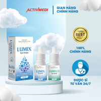 Nước nhỏ mắt lens Lumix Eye Drop phù hợp cho người đeo len, kính áp tròng
