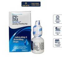 Nước nhỏ mắt lens nhân tạo BAUSCH & LOMB Renu dùng cho kính áp tròng 8ml - Lens Optic