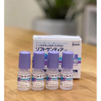 nước nhỏ mắt nhân tạo Nhật Bản tím sét 4 lọ