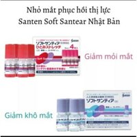 Nước Nhỏ Mắt Nhân Tạo Santen Soft Santear Nhật Bản