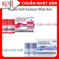 Nước nhỏ mắt nhân tạo Soft Sante giảm mỏi mắt 5mlx4