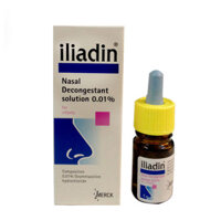 Nước Nhỏ Mũi Iliadin Dành Cho Bé, 0.01%