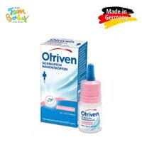 Nước Nhỏ Mũi Otriven Nasentropfen 0,025% Cho Trẻ Sơ Sinh Và Trẻ Dưới 24M