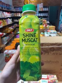 Nước nho nha đam OKF chai 500ml