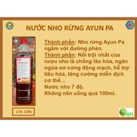 Nước Nho Rừng AYUN-PA
