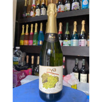 Nước Nho Trắng Có Ga Tây Ban Nha EVA Sparkling White Grape 750ml-Nho Xanh