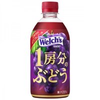 Nước nho Welch's Asahi Nhật Bản chai 470mL (thùng 24 chai)