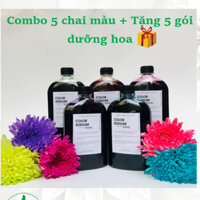 Nước nhuộm hoa tươi đổi màu Color Sodium nhập khẩu Israel, thuốc nhuộm hoa cắt cành