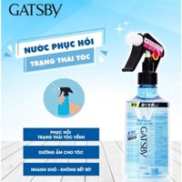 NƯỚC PHỤC HỒI TRẠNG THÁI TÓC GATSBY GIÚP TÓC VÀO NẾP TỰ NHIÊN (CHAI 285ML), phục hồi tóc bị vênh sau khi ngủ dậy