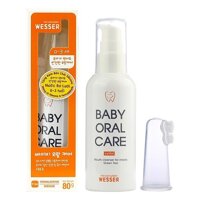 Nước Rơ Lưỡi, Vệ Sinh Răng Miệng Wesser Cho Bé (baby Oral Care) - 80g