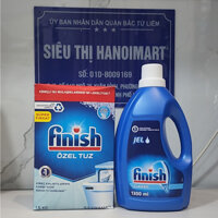 Nước rửa bát Finish Gel 1300ml dùng làm sạch cho bát đĩa trong máy rửa bát