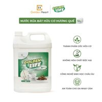 Nước rửa bát hữu cơ Golden Life - Hương quế 5L