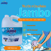 Nước Rửa Bát Jambo Không Mùi Chính Hãng Thái Lan Can 3.6L