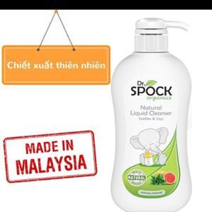 Nước rửa bình Dr.Spock Organic 450ml