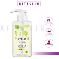 NƯỚC RỬA BÌNH, RAU CỦ QUẢ VÀ CHÉN BÁT THUẦN CHAY ĐẬM ĐẶC ATONO2 CHO BÉ TỪ 0M+ - HƯƠNG NHO MẪU ĐƠN 480g