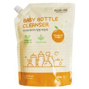 Nước rửa bình sữa AGA-AE hương cam_Túi 500ml