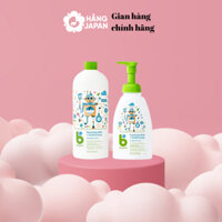 Nước rửa bình sữa Babyganic organic chiết xuất từ thiên nhiên