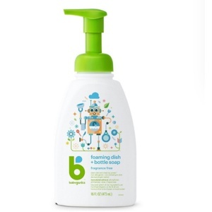 Nước rửa bình sữa Babyganics 473ml