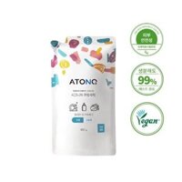 Nước rửa bình sữa, chén bát đậm đặc thuần chay ATONO2 480g Hàn Quốc, Nước rửa rau củ quả tốt cho sức khỏe của bé
