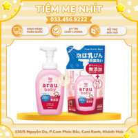 Nước rửa bình sữa 💥 CHÍNH HÃNG 💥 Arau Baby rửa bình sữa dạng túi 450ml