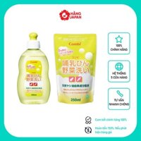Nước rửa bình sữa Combi Nhật Bản chai 300ml / túi 250ml