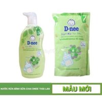 Nước rửa bình sữa dnee 600ml túi 500ml chai620ml chai - Chai  Organic 620ml