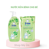 Nước Rửa Bình Sữa Dnee Organic Thái Dạng Chai 600ml - Túi 550ml Sạch Khuẩn,an toàn cho trẻ em