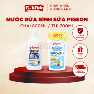 Nước rửa bình sữa Pigeon 800ml