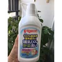 NƯỚC RỬA BÌNH SỮA PIGEON 800ml - Nhật Bản
