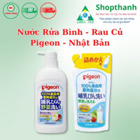 Nước Rửa Bình Sữa Pigeon Nhật Bản Dung Tích 800ml