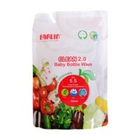 Nước rửa bình sữa/ rửa rau củ sinh thái Farlin-dạng bịch AF-10005