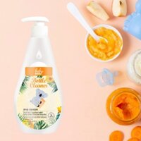 ℡Nước rửa bình sữa và rau củ hữu cơ cao cấp Baby Step 500ml