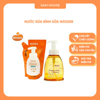 Nước rửa bình sữa Wesser 500ml - Sam House