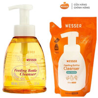 Nước rửa bình sữa wesser 500ml và 450ml