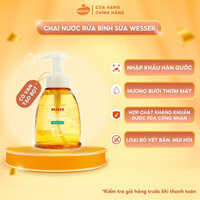 Nước rửa bình sữa Wesser có vòi tạo bọt 500ml