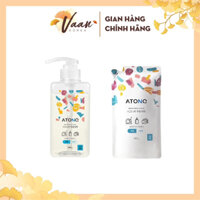 Nước rửa bình thuần chay ATONO2 Dishwashing Liquid 480g